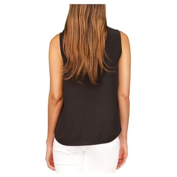 MICHAEL Michael Kors Chain Vented Hem Sleeveless Top - Picture 2 of 3